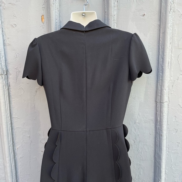 Valentino scalloped detail dress, size 8 - Picture 3 of 8